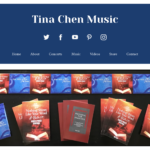 Tina Chen Music website